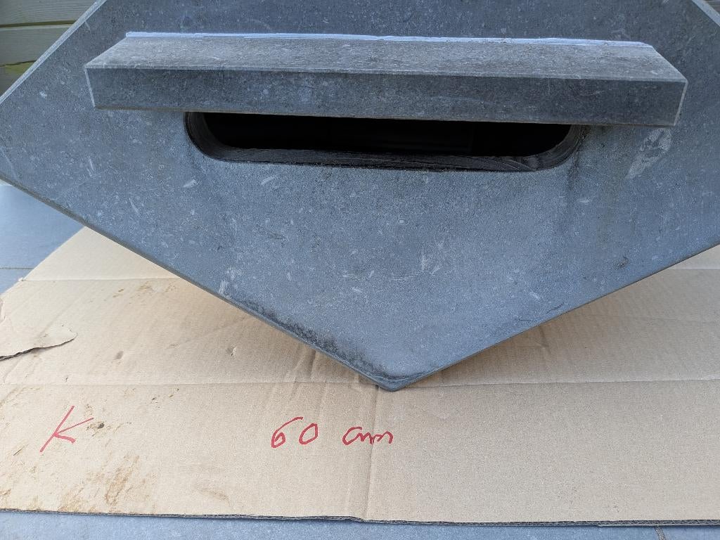 Brievenbus, Enlèvement, Utilisé, Pierre, Sur pied