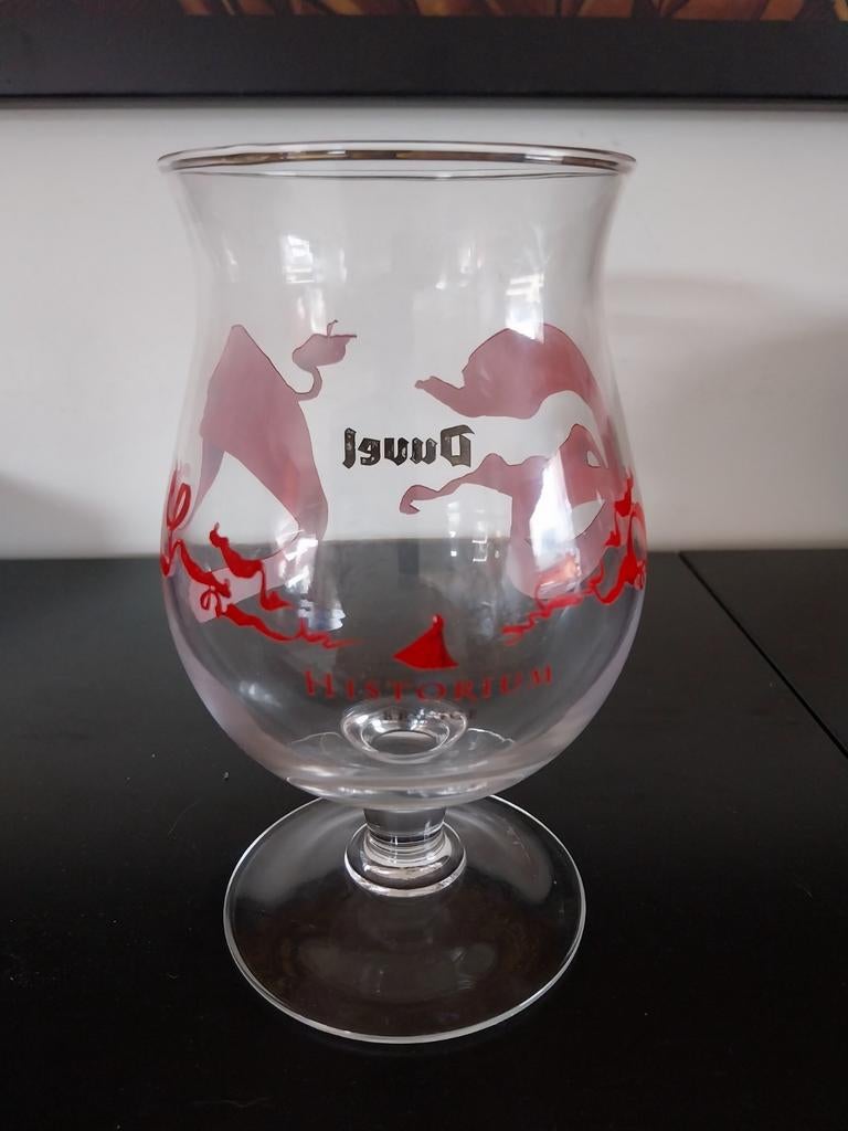 Verre Duvel Historium Brugge, Enlèvement, Duvel