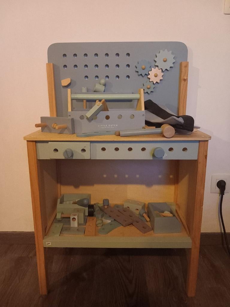 Werkbank little dutch, Kinderen en Baby's, Speelgoed | Houten speelgoed, Ophalen