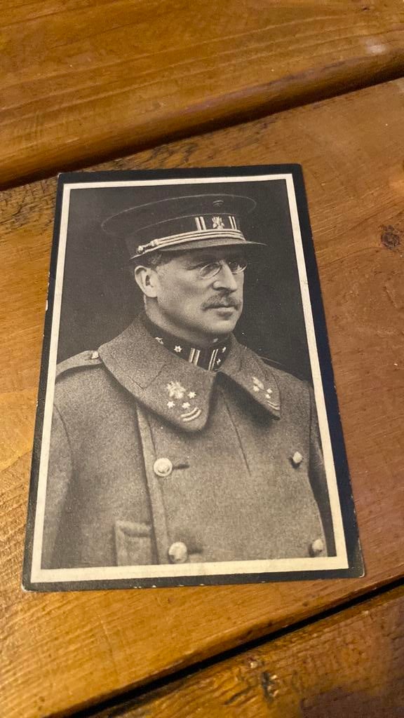 Bidprentje koning albert, Verzamelen, Bidprentjes en Rouwkaarten, Ophalen, Bidprentje