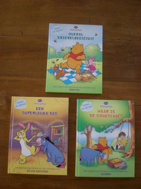 3 Disney kinderboeken Winnie de pooh, Boeken, Ophalen of Verzenden, Zo goed als nieuw