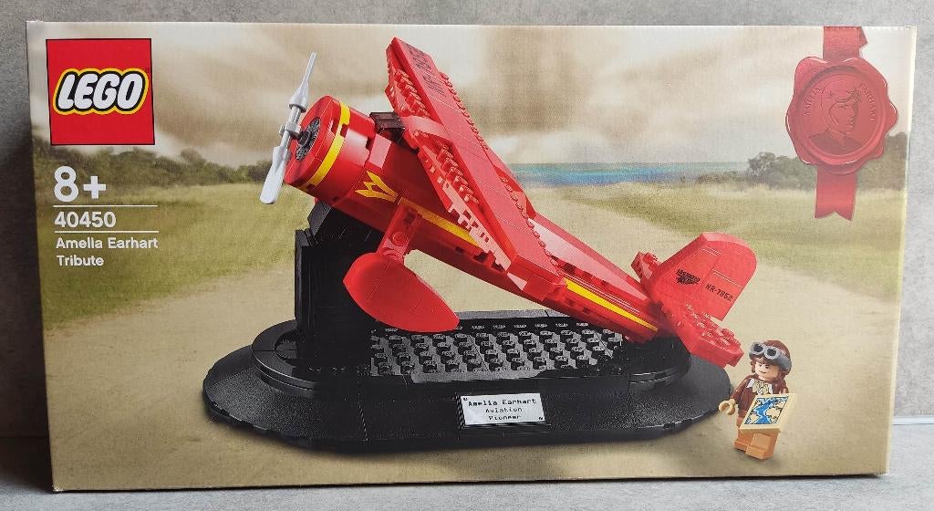 lego 40450 eerbetoon aan amelia earhart, Kinderen en Baby's, Ophalen of Verzenden, Nieuw, Complete set, Lego
