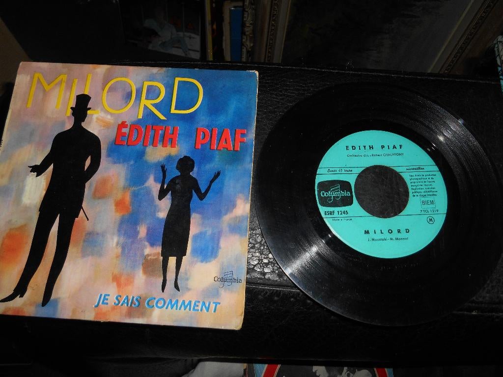 45T édith Piaf " Milord", Enlèvement ou Envoi
