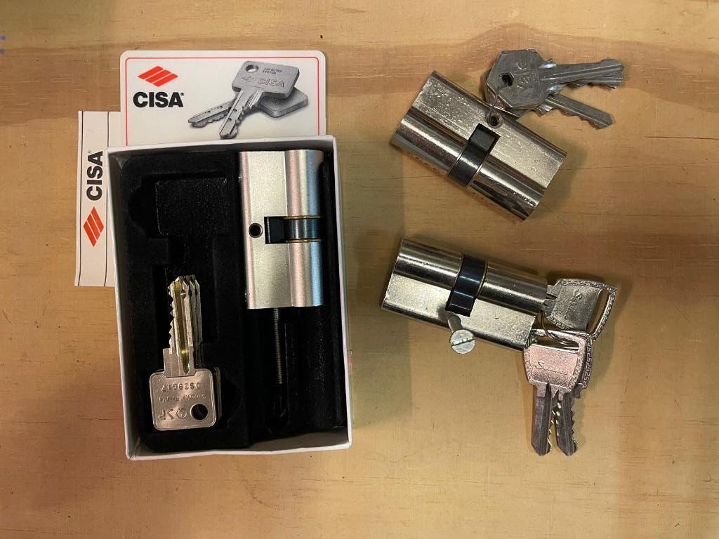 Cilindersloten, Bricolage & Construction, Serrurerie de bâtiment & Dispositif de fermeture, Envoi, Neuf