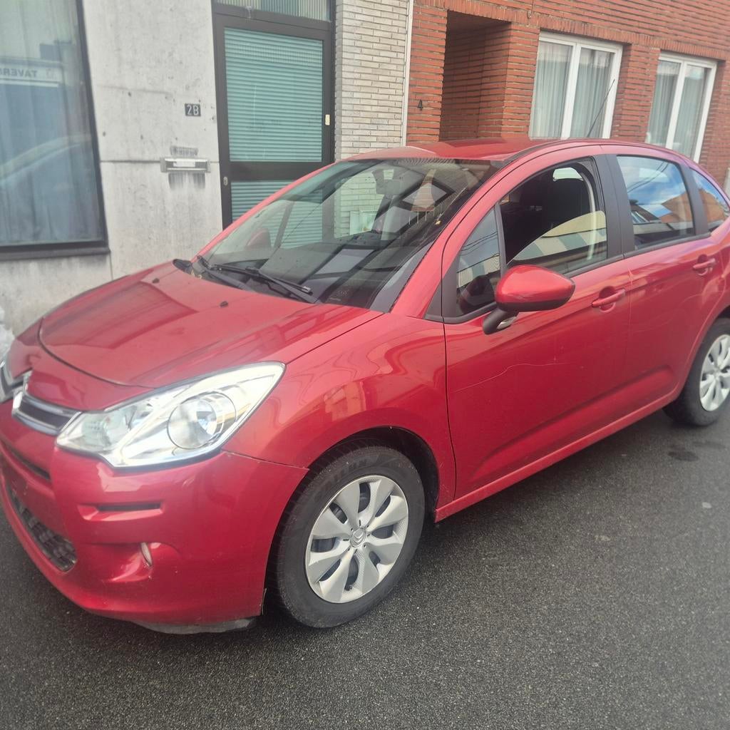 Citroën C3 1.4 HDI 2011 climatisation GPS 220000 km euro 5, Autos, Rouge, Euro 5, Achat, 14 cm³