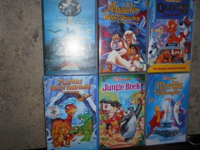 Mooie VHS Kinderfilms / 3 voor 5 €, Ophalen of Verzenden, Zo goed als nieuw