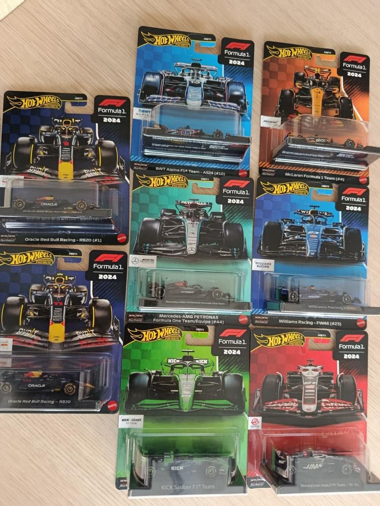 Hot Wheels formula 1 lot, Enlèvement ou Envoi