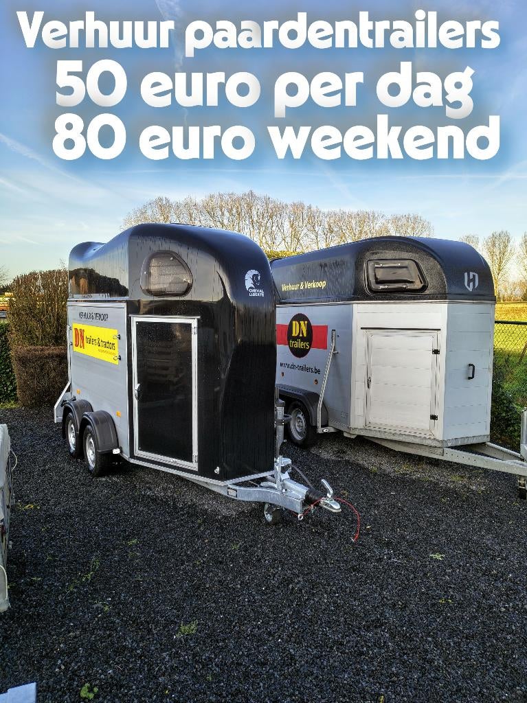 Verhuur van paardentrailers Nieuw, B