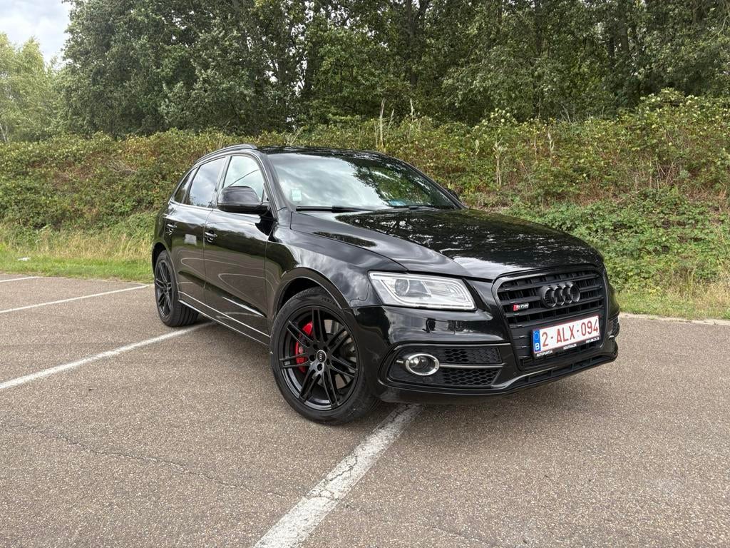 Audi SQ5 3.0 TDI - LICHTE VRACHT - quattro competition, Auto's, Audi, Automaat, Euro 6, 2995 cc, Zwart