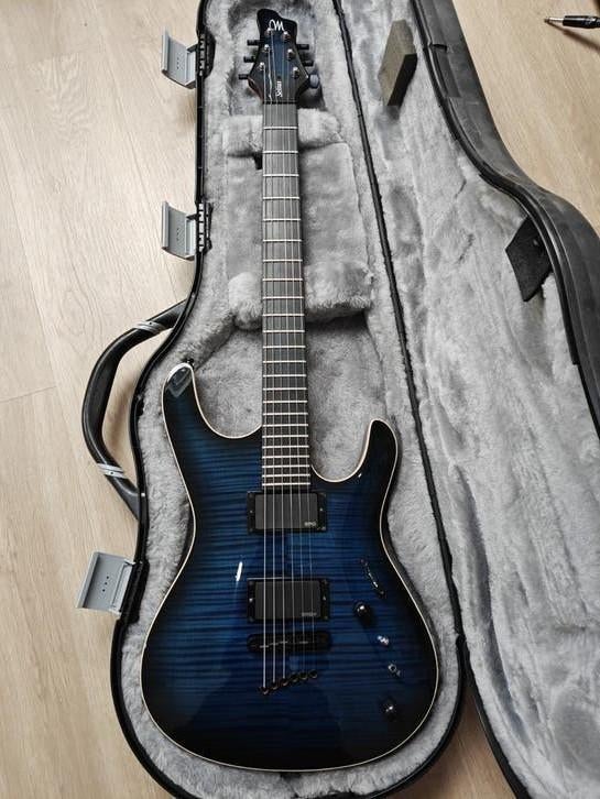 Mayones Setius 2011 - EMG - frettes neuves, Musique & Instruments, Enlèvement, Comme neuf, Solid body, Autres marques