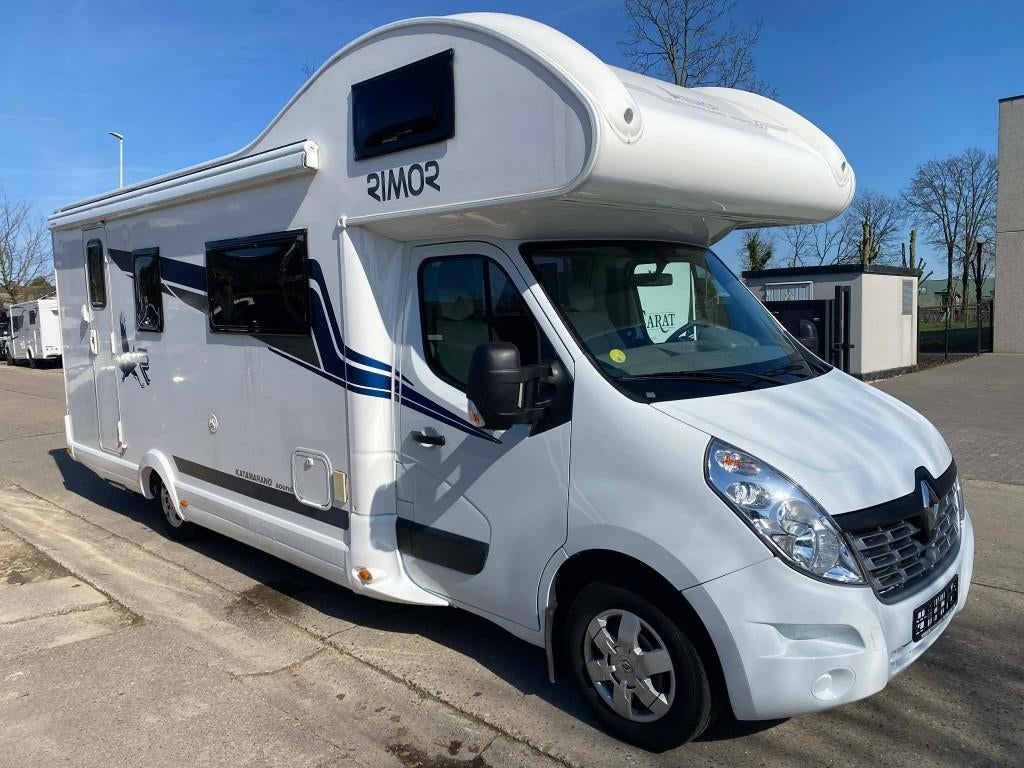 Rimor Katamarano Sound, Caravans en Kamperen, Mobilhomes, Alkoof, Ringverwarming, Fietsendrager, Tot en met 6