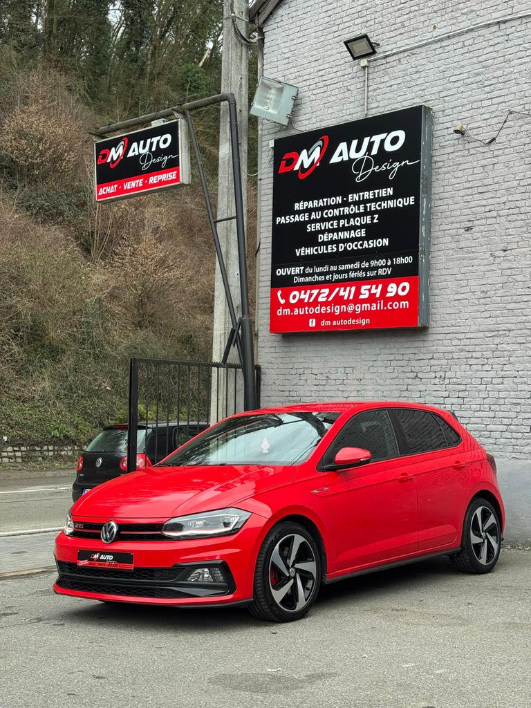 VW Polo GTI 2.0 TSI Automatique 2018, Autos, Volkswagen, Entreprise, Achat, Polo, ABS, Caméra de recul, Phares directionnels, Régulateur de distance