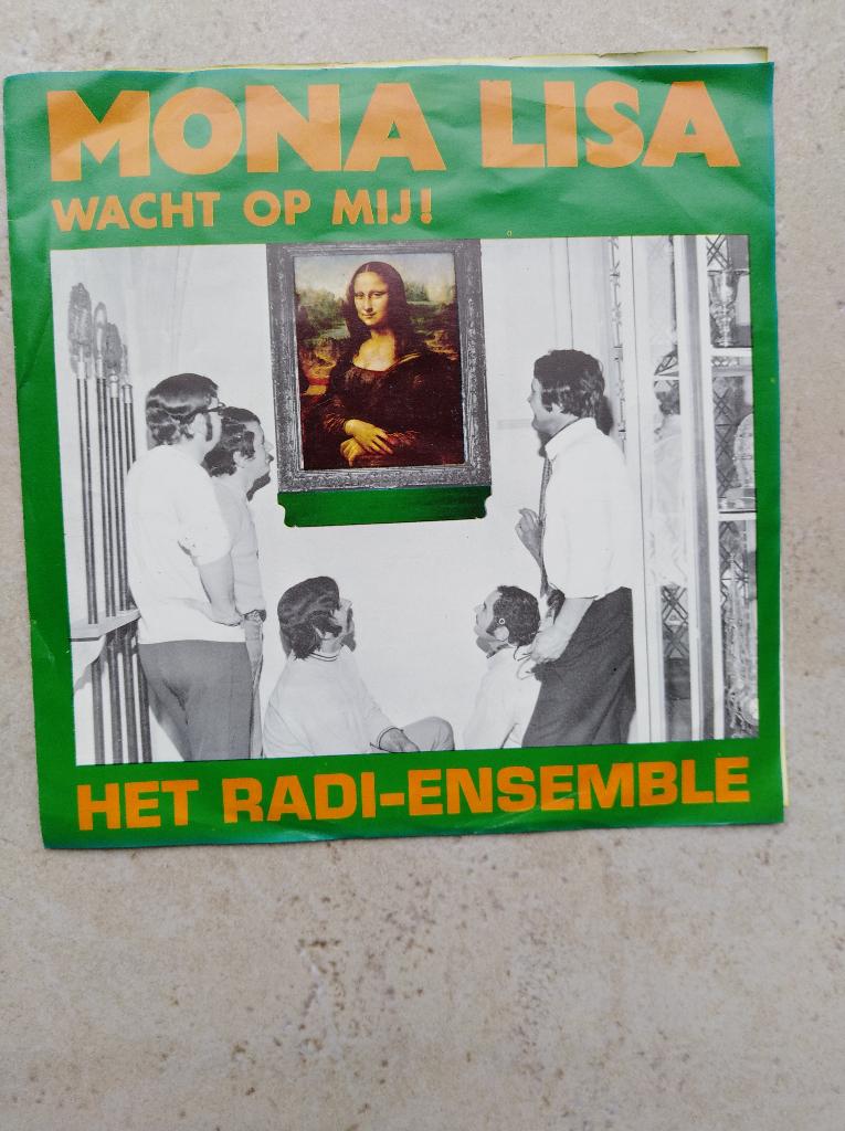 HET RADI-ENSEMBLE: "Wacht op mij, Mona Lisa!", Cd's en Dvd's, Vinyl | Nederlandstalig, Ophalen of Verzenden