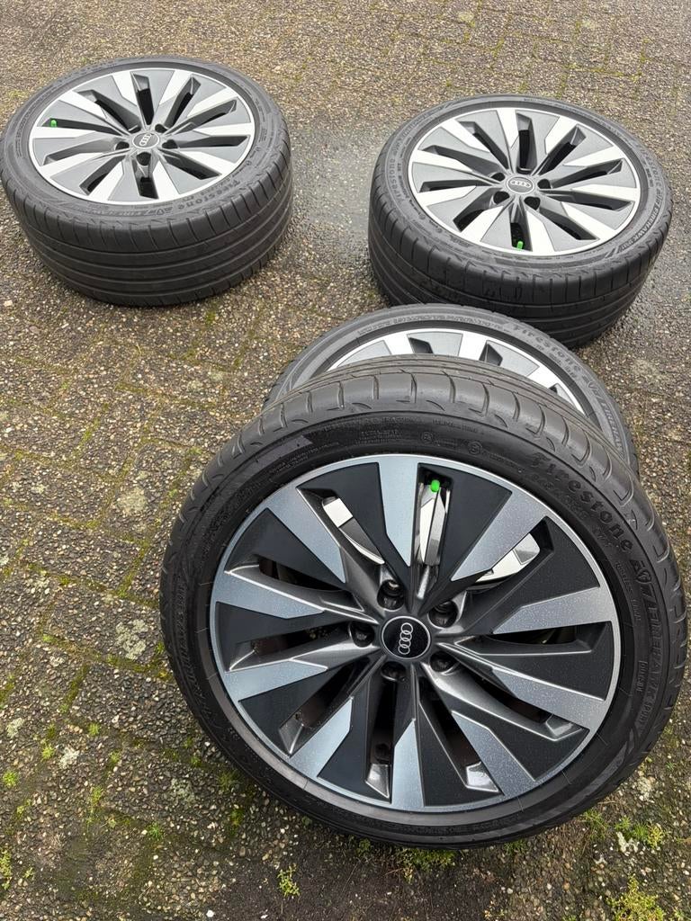 Jantes Audi A4 A5, Audi d'origine avec pneus d'été, neuves, Autos : Pièces & Accessoires, Enlèvement, Pneus été, Pneus et Jantes