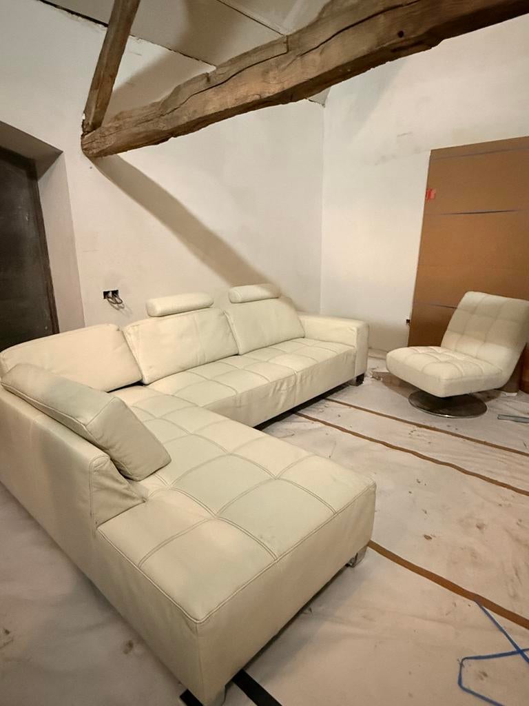 Echt lederen chateau dax sakon, Maison & Meubles, Canapés | Coins salons complets, Enlèvement, Comme neuf