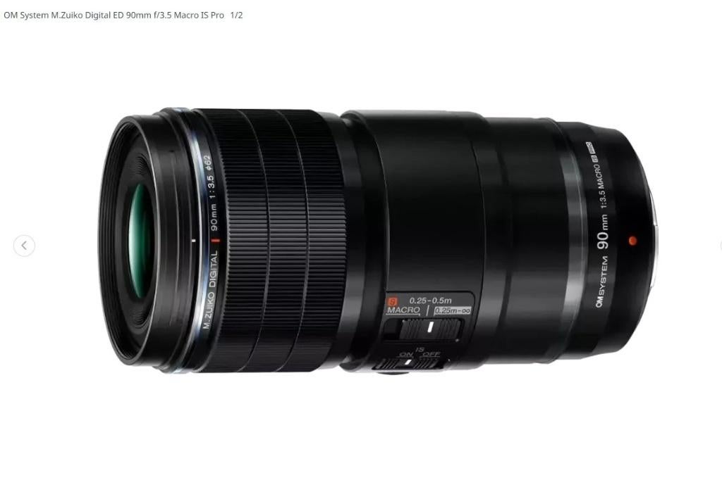 OM SYSTEM  ED 90mm f/3.5 Macro IS PRO, Verzenden, Nieuw, Macrolens