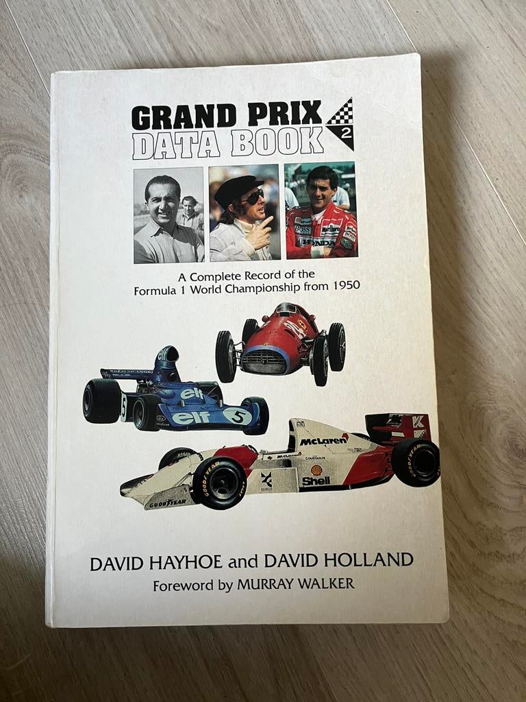 Grand prix data boek, Ophalen, Zo goed als nieuw