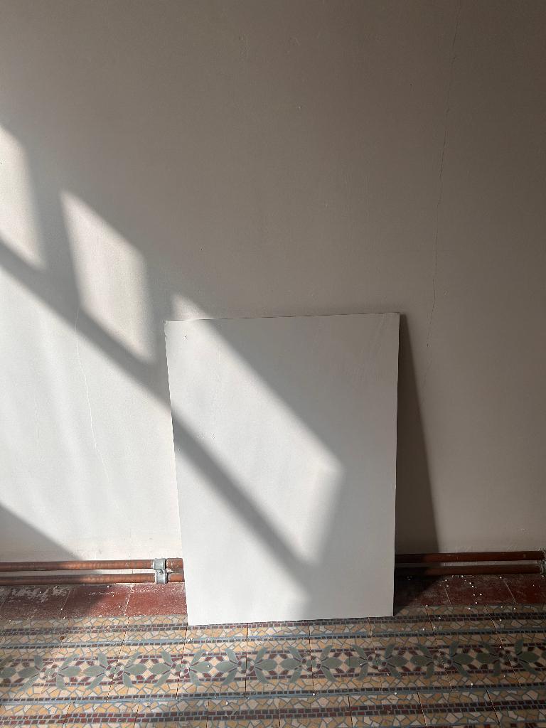 Dibond platen met kader (fotomontage), Ophalen, Gebruikt, Metaal of Aluminium, 125 cm of meer