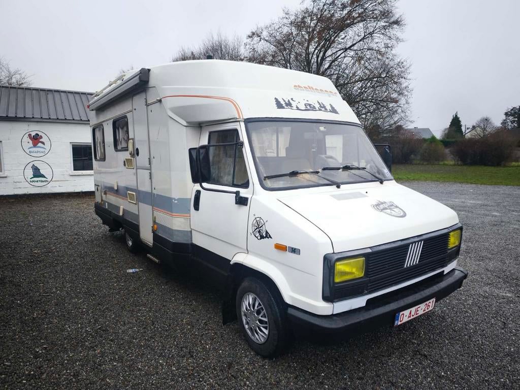 Camping car Fiat, Caravanes & Camping, Entreprise, Douche, Challenger, Fiat