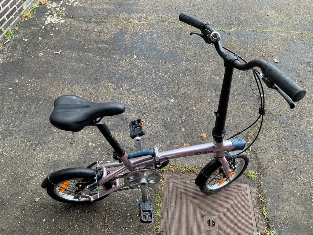 Plooifiets 14 inch bijna ongebruikt, Vélos & Vélomoteurs, Enlèvement, Comme neuf