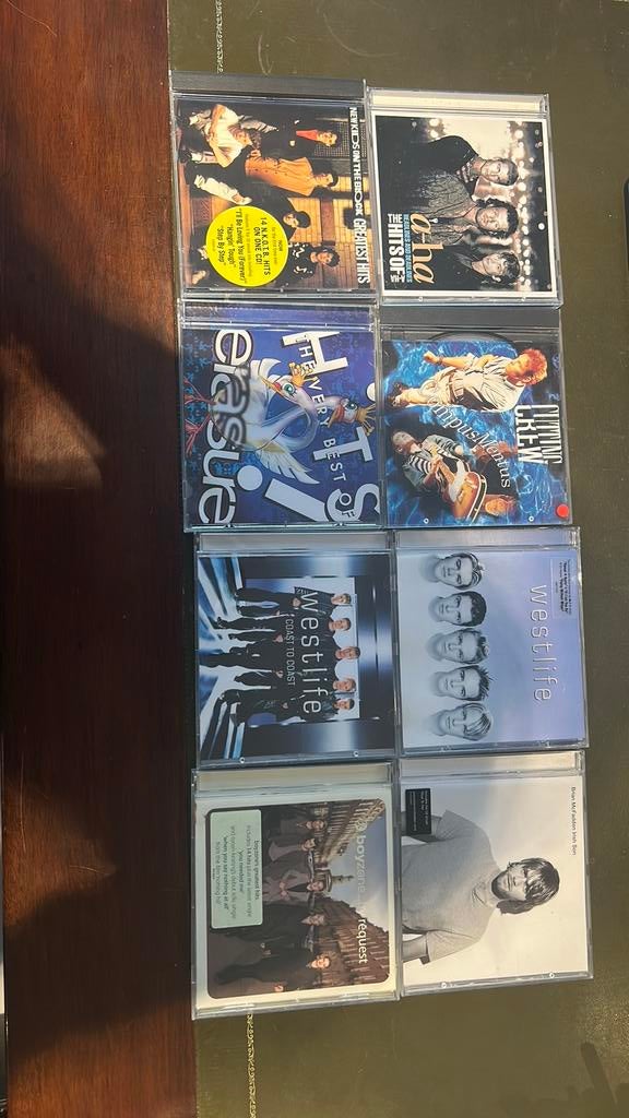 Deel 1 Boybands en afgeleiden : 8 CD's voor 4 euro, Cd's en Dvd's, Cd's | Pop, Ophalen of Verzenden, Gebruikt