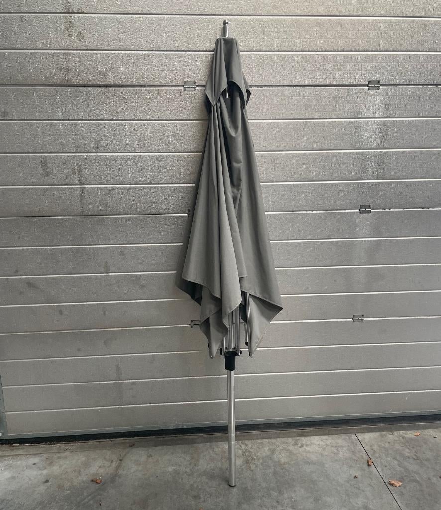 parasol vierkant, Jardin & Terrasse, Parasols, Enlèvement, Comme neuf, 2 à 3 mètres, Parasol sur pied