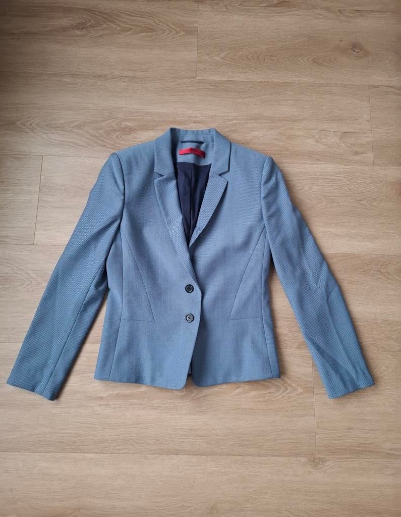 Blazer Hugo Boss maat 36, Ophalen of Verzenden, Zo goed als nieuw, Jasje, Maat 36 (S)