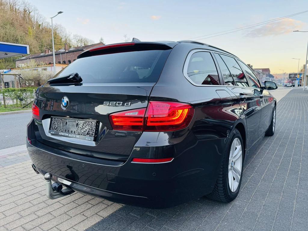 BMW 5 Serie 520 Touring 520 dA (bj 2013, automaat), Auto's, Automaat, 4 cilinders, 184 pk, 5 deurs