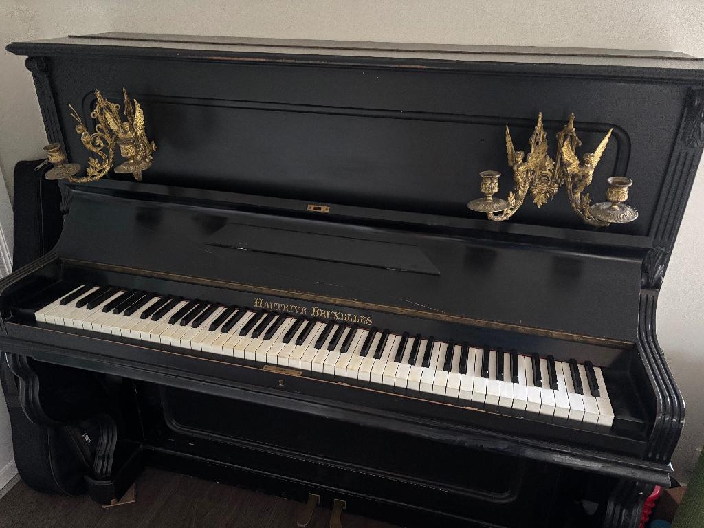 Piano, Muziek en Instrumenten, Piano's, Gebruikt, Piano, Overige kleuren, Ophalen