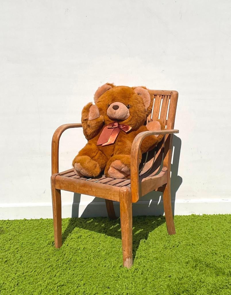 Klein fauteuil ~ Vintage 60s ~ Kinderarmstoel, Ophalen of Verzenden, Gebruikt, Stoel(en)