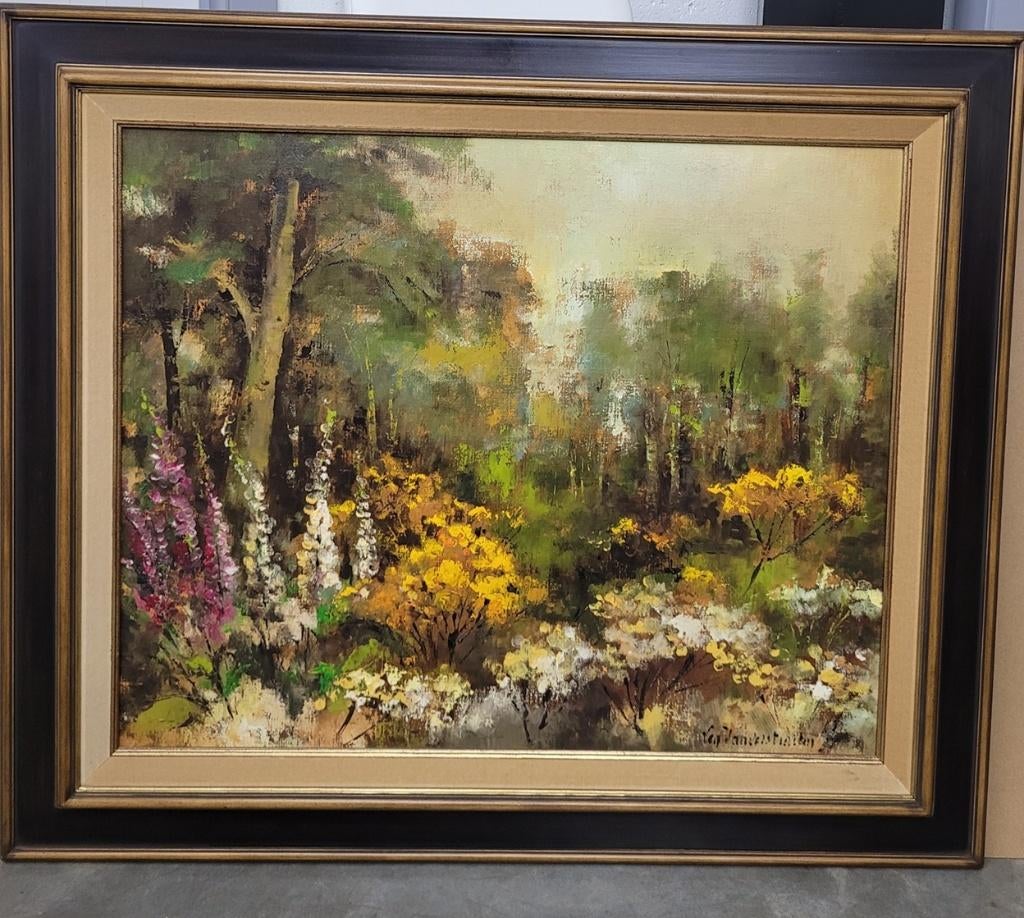 Lea VANDERSTRAETEN, bloemen in het  bos, Ophalen