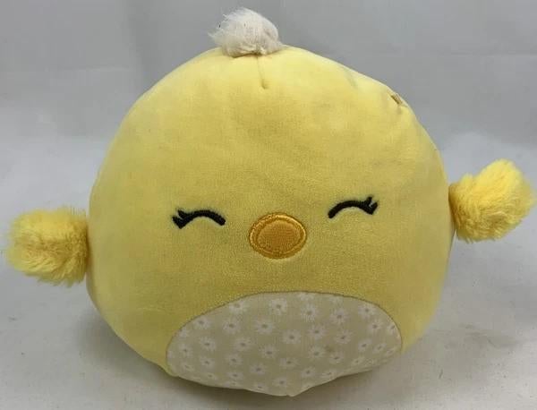 Squishmallows Jazwares Aimee Kuiken Pluche Knuffel 18 cm, Verzenden, Zo goed als nieuw, Eend