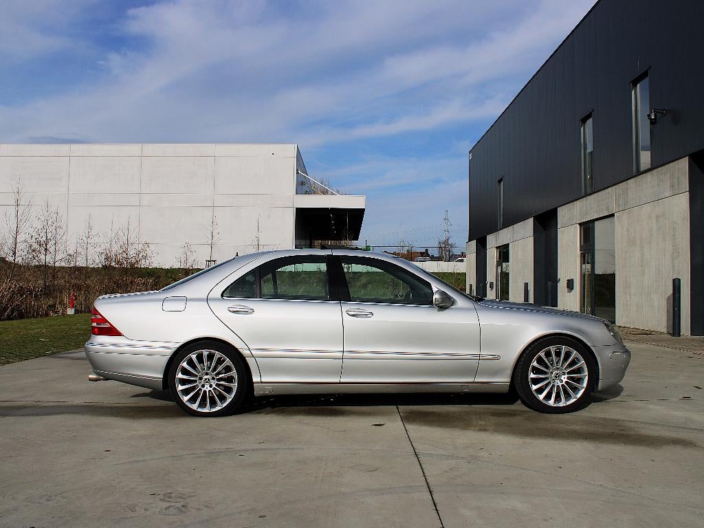 Mercedes-Benz Classe S S320 * Toit ouvert * Jantes 19 pouces, Autos, Cuir, Argent ou Gris, Achat, 4 portes