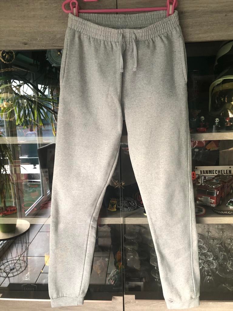 Grijze trainingsbroek maat 170-176, Enlèvement, Utilisé, Fille, Pantalon