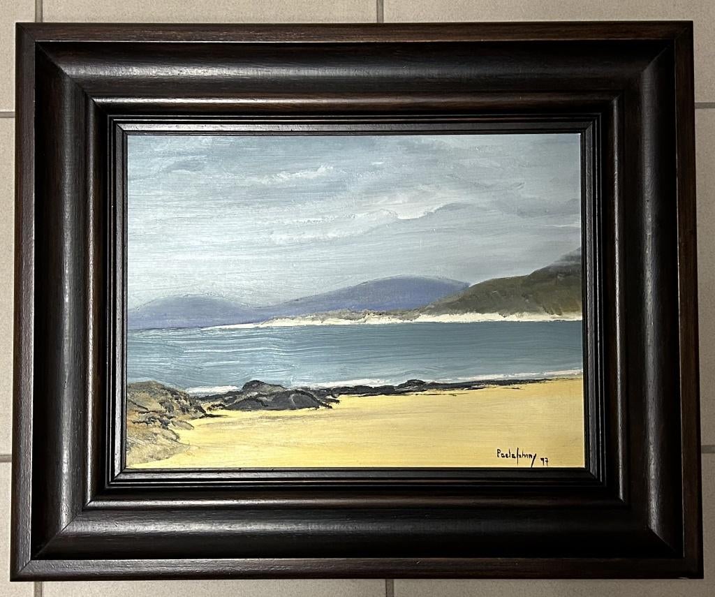 Belle peinture sur toile - Encadrée - Signée, Enlèvement ou Envoi