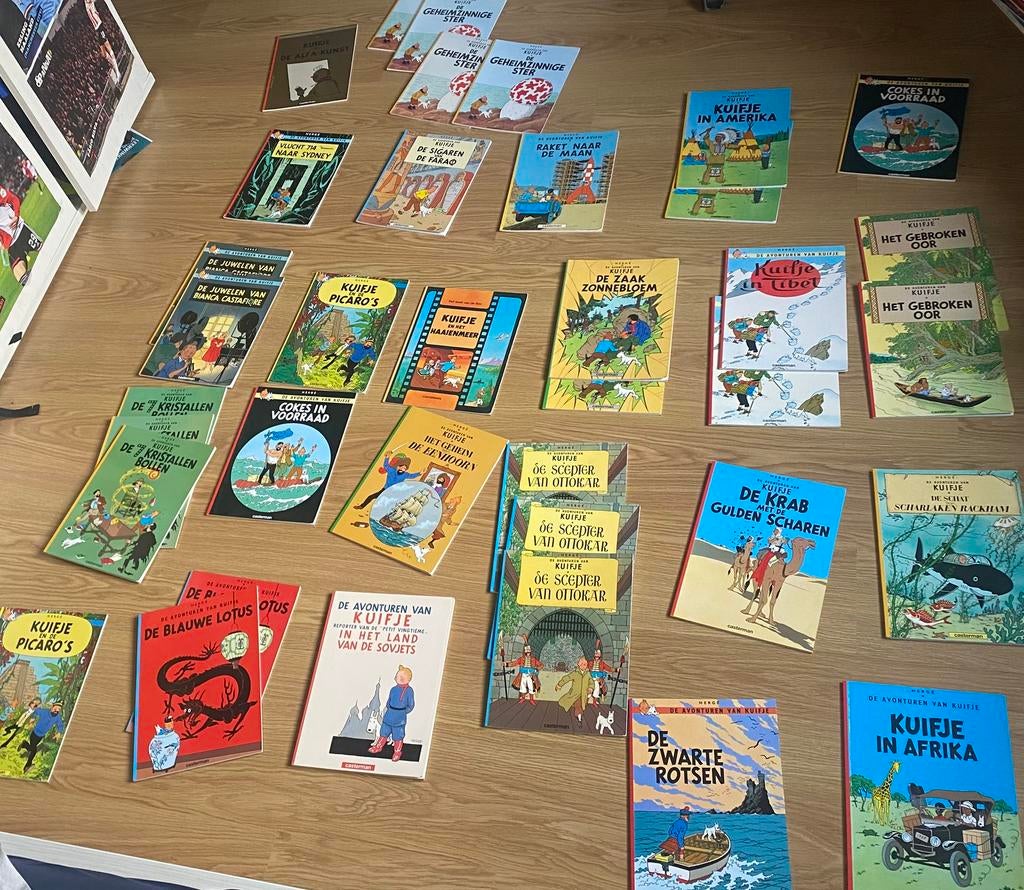 Grote Kuifje stripverzameling, Boeken, Ophalen, Zo goed als nieuw