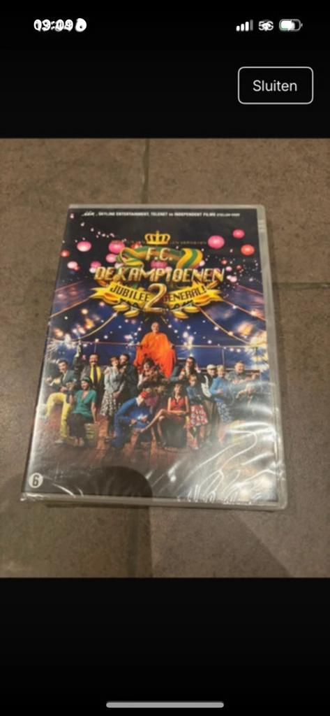 De kampioenen Jubilee Nieuw, Cd's en Dvd's, Ophalen, Nieuw in verpakking