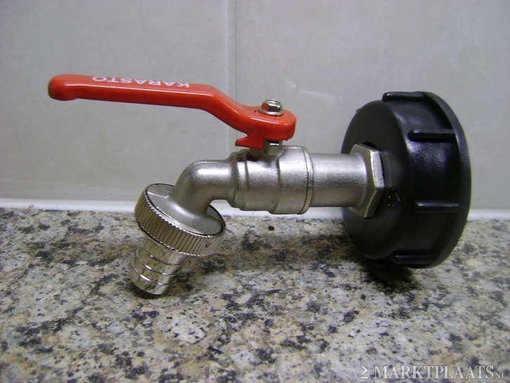 Nieuw Kranen verloopstukken voor ibc 1000 L vaten watervaten, Enlèvement, Neuf