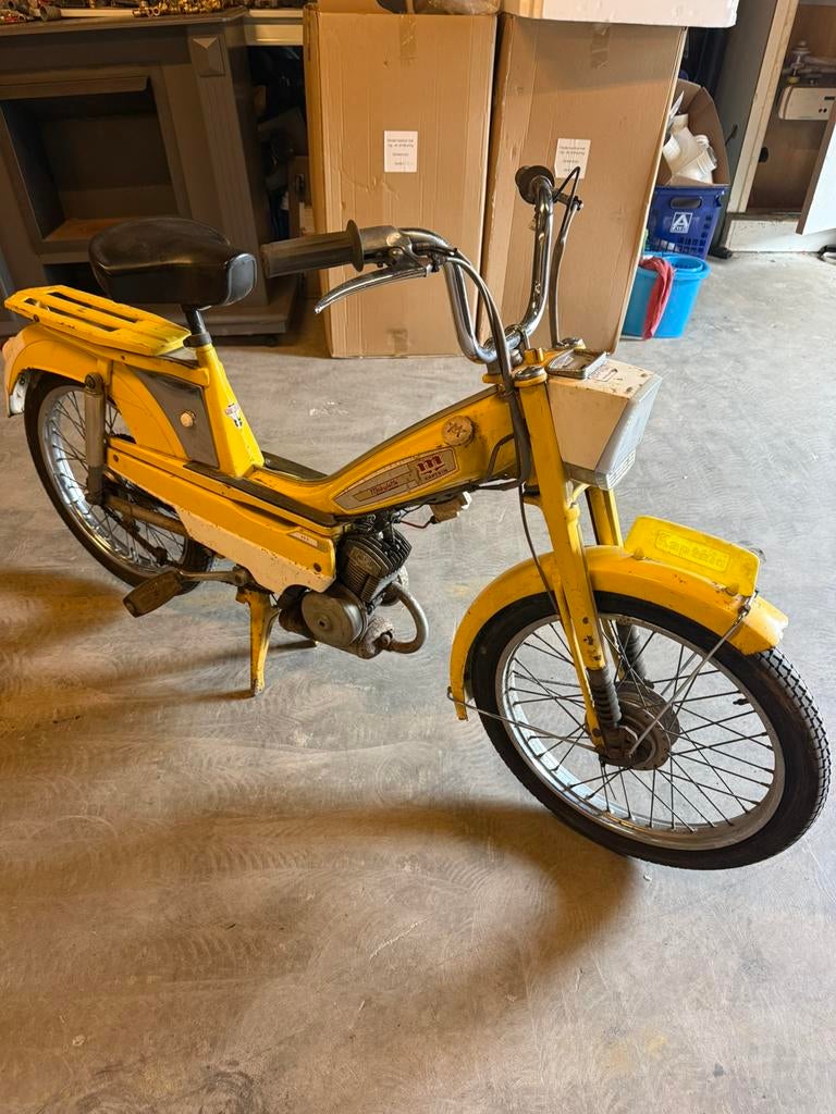 MOBYLETTE. KAPTEIN.    Gereserveerd voor tom, Vélos & Vélomoteurs, Cyclomoteurs | Oldtimers & Ancêtres, Autres marques, 49 cm³