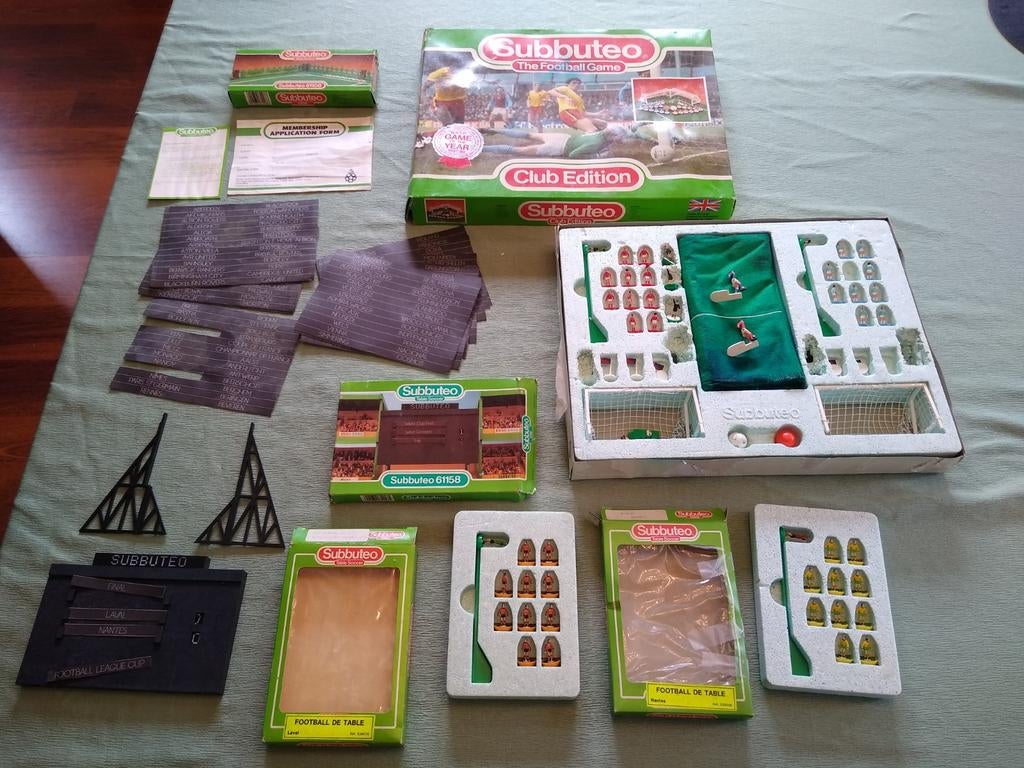 Subuteo - Tafelvoetbal - Tafelvoetbal, Verzamelen, Ophalen
