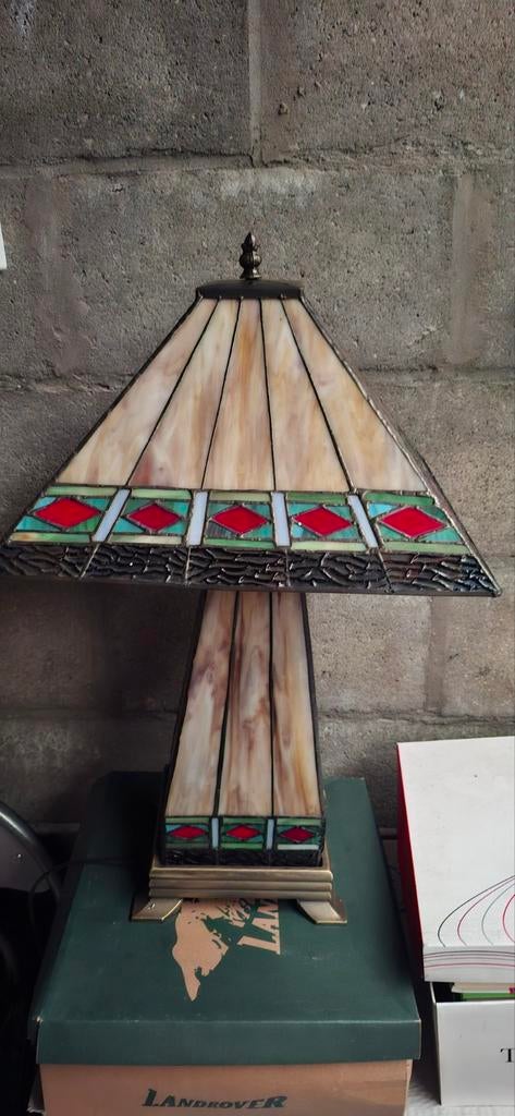Echte Tiffany  lamp, Antiek en Kunst, Ophalen