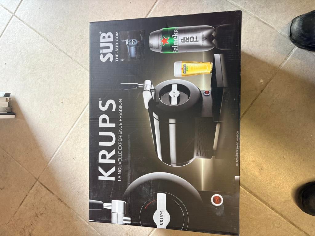 Pompe a biere krups, Enlèvement, Comme neuf