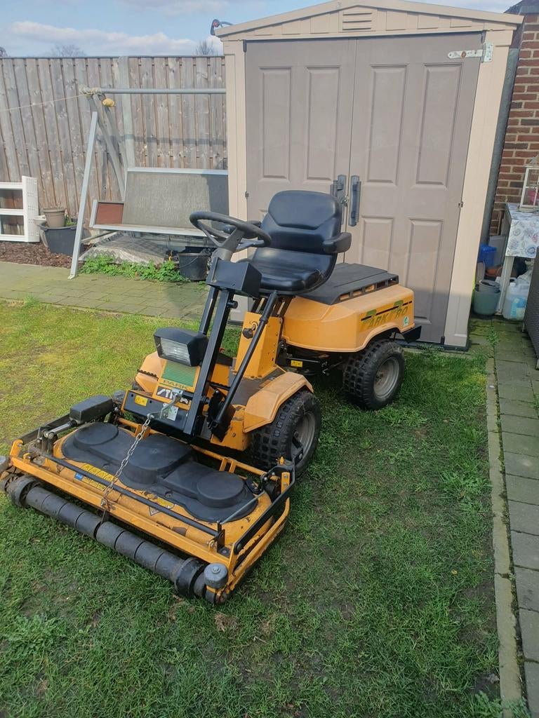 Stiga Park Pro 18 HP hydrostaat, Tuin en Terras, Ophalen of Verzenden, Zo goed als nieuw, Opvangbak