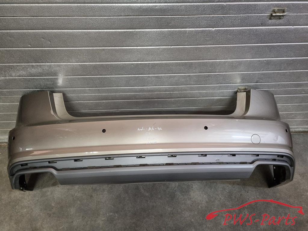 AUDI A6 4G C7 S-LINE SEDAN FACELIFT ACHTERBUMPER ORIGINEEL, Auto-onderdelen, Gebruikt, -, -, Achter