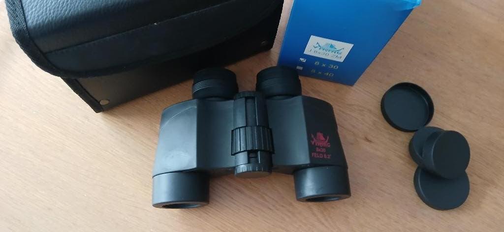 verrekijker viking 8x30, Audio, Tv en Foto, Nieuw, 8 tot 12x, Met hoes of tas, Porro (met knik)