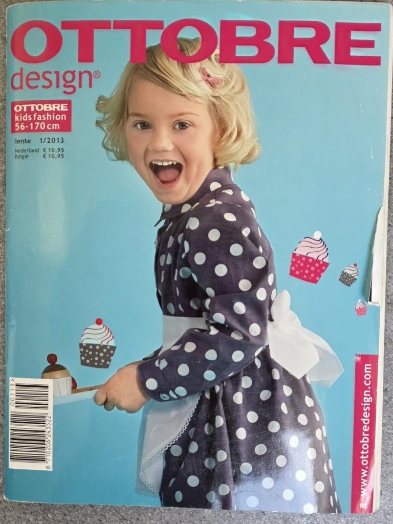 Patroontijdschrift Ottobre lente 1/2013 Perf staat, Verzenden, Zo goed als nieuw, Sport en Vrije tijd