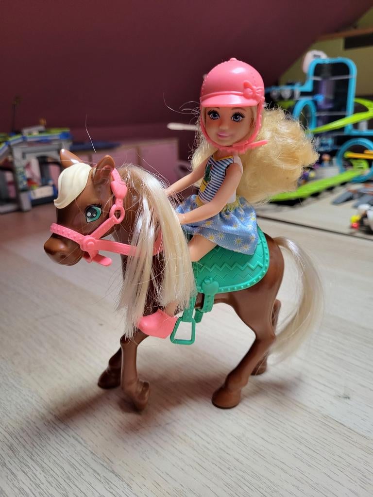 Barbie Chelsea met paard, Ophalen, Barbie