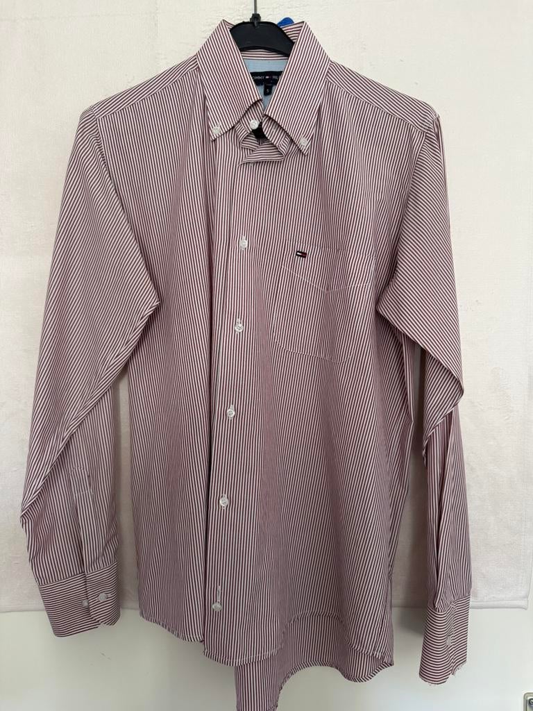 Tommy Hilfiger Herenhemd medium, Ophalen of Verzenden, Zo goed als nieuw