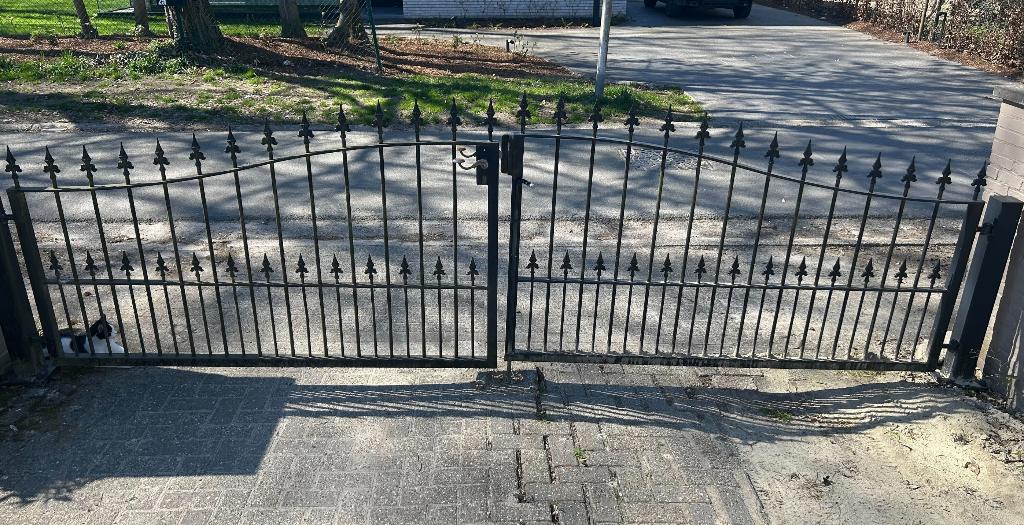 Tuinpoort, Tuin en Terras, Ophalen, Gebruikt, Draaipoort