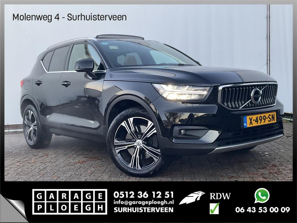 Volvo XC40 1.5 T5 262pk Recharge R-Design Pano Stoel/Stuurve, Auto's, Automaat, Overige modellen, Zwart, Adaptive Cruise Control